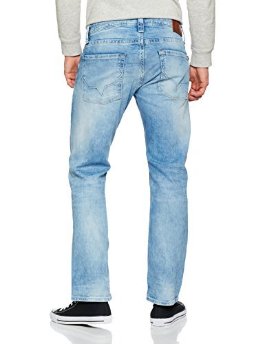 Pepe Jeans Kingston Zip, Vaqueros Regular para Hombre, Azul (11Oz Vintage 8 Dip S55), W29/L32