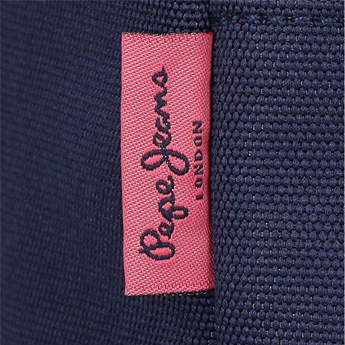 Pepe Jeans Molly Adaptable Backpack, Mochila Escolar para Niñas, Azul (598dark Ocean), 1x1x1 Centimeters (W x H x L)