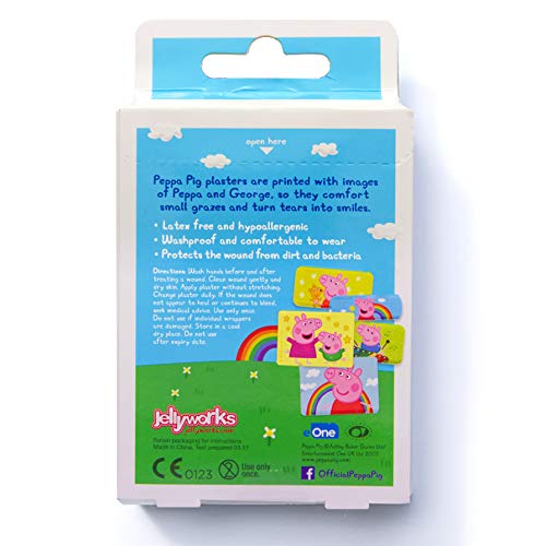 Peppa Pig Tiritas Para Niños (x18)