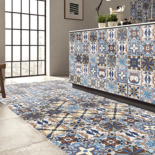 Per Pegatinas Decorativos Pared Adhesivos de Azulejos de Baño Resiste Agua Papel Pintado Pared Decorativo 20x500cm (A:001)