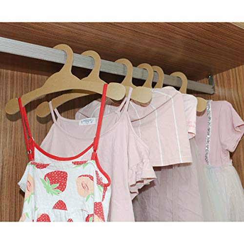 Perchas de cartón Amcho, perchas de protección del medio ambiente, 50 piezas de perchas de cartón, duraderas, adecuadas para almacenamiento de ropa de bebé
