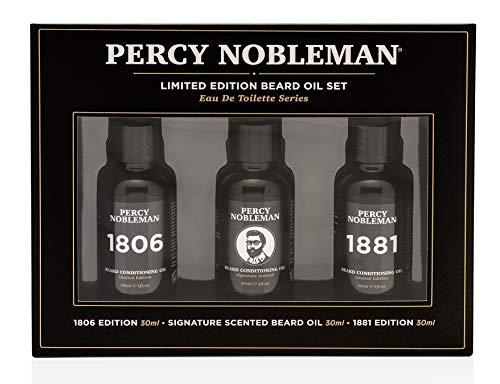 Percy Nobleman - Juego de aceite para barba (edición limitada)
