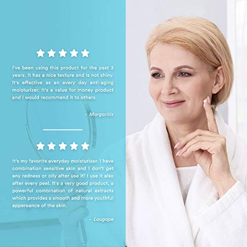 Perfect Image - Crema hidratante reparadora para las arrugas con péptidos (después del peeling) – enriquecida con Matrixyl® 3000, Argireline®, ácido hialurónico y extractos naturales de plantas