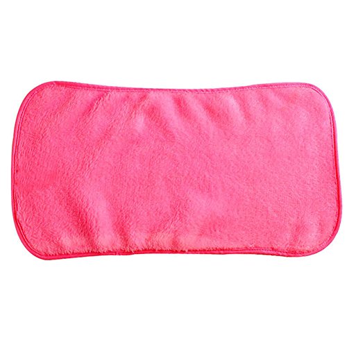 Perfusion Circle Reusable Microfibra Women Facial Cloth Magic Face Towel Exfoliate Makeup Remover Rosa Rojo Talla única