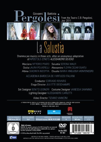 Pergolesi, Giovanni Battista - La Salustia [Alemania] [DVD]