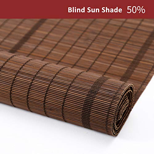 Persiana Enrollable De Bambú para Persianas, Persianas Enrollables con Filtro De Luz con Cenefa, Protector Solar Impermeable Y Transpirable, DecoracióN De Muebles De Interior para Exteriores