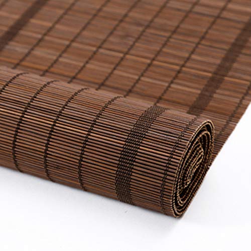 Persiana Enrollable De Bambú para Persianas, Persianas Enrollables con Filtro De Luz con Cenefa, Protector Solar Impermeable Y Transpirable, DecoracióN De Muebles De Interior para Exteriores