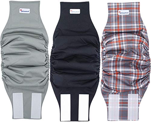 Petsweare - Pañales para perros (3 unidades)