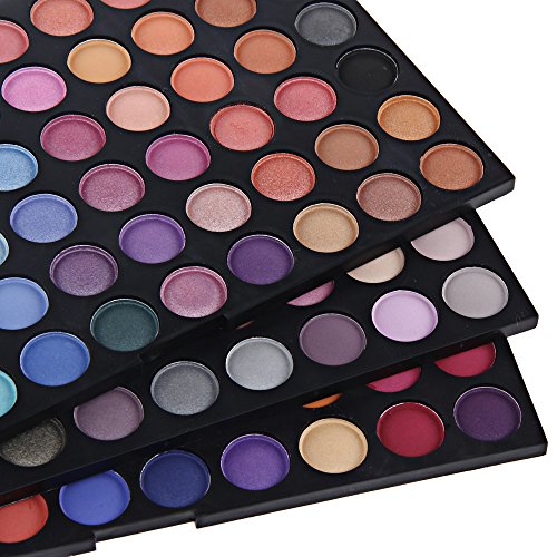 PhantomSky 180 Colores Sombra de Ojos de Maquillaje Cosmética Kit - Perfecto Paleta para Uso Profesional y Diario