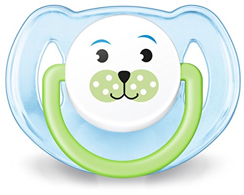 Philips Avent Classic - Chupete para 6-18 meses, color azul/verde