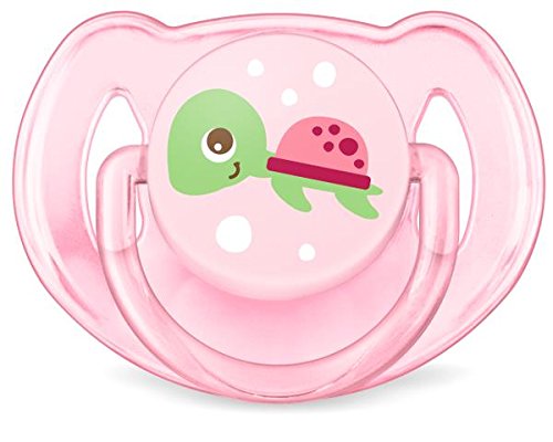 Philips AVENT SCF169/38 - Chupete (Chupete clásico para bebés, Silicona, Rosa, 6 mes(es), 18 mes(es), Inglaterra)