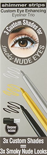 PHYSICIANS FORMULA Shimmer Strips Custom Eye Enhancing Eyeliner Trio Nude Collection - Smokey Nudes