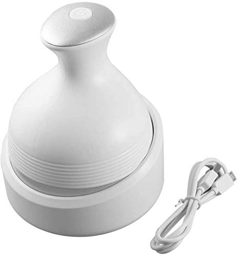 PIAOLING Portátil El Crecimiento del Pelo del Cuero cabelludo Limpiador y estrés Relax, 3D a Prueba de Agua eléctrico Masaje de Cabeza, pérdida de Pelo del Cuero cabelludo masajeador Prevenir