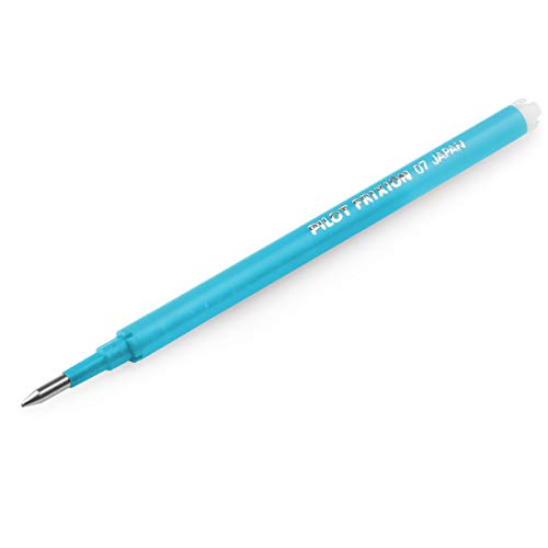 Pilot FRIXION - Recambios de punta de 0,7 mm, 2 paquetes de 6 recambios de tinta azul claro