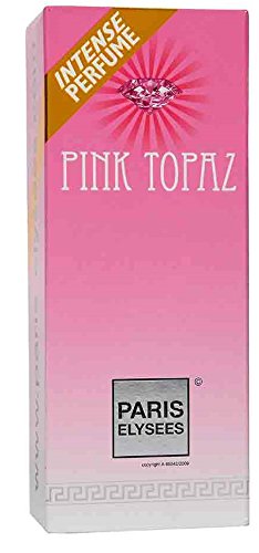 Pink Topaz Agua de perfume para mujeres Eau de toilette Paris Elysees Vaporizador 100 ml