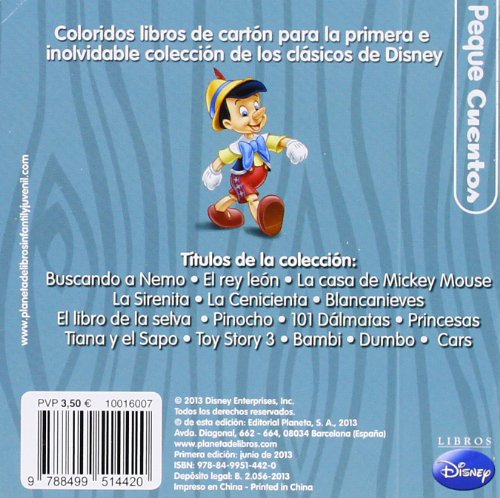 Pinocho. Pequecuentos