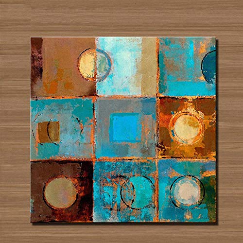 Pintura al óleo de edición Limitada Real Yu Chen Pintura Cuadros Lienzo Pared Arte Imagen número de Pase ID Pintura impresiones-20x20