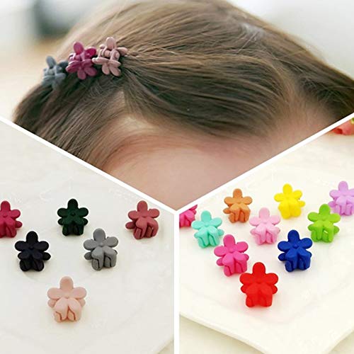 Pinza de Pelo,Pequeñas Pinzas para el Cabello en Forma de Estrella y Flor,Mini Clips de Pelo Niña,Pinza para el cabello en Colores Surtidos,Accesorios para el Cabello para Mujeres y Niñas (60 Piezas)
