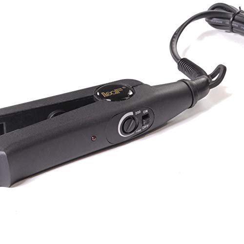 Pinzas de calor para extensiones de queratina o uniones planas, extensiones de cabello humano