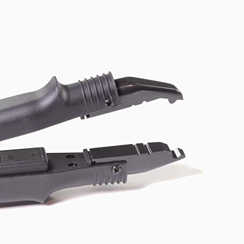 Pinzas de calor para extensiones de queratina o uniones planas, extensiones de cabello humano