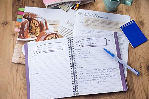 Pipilo Press - Libro de recetas en blanco «Our Family Recipes» (16,5 x 20,8 cm)