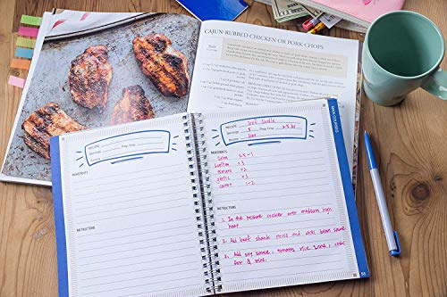 Pipilo Press - Libro de recetas en blanco «Our Family Recipes» (16,5 x 20,8 cm)