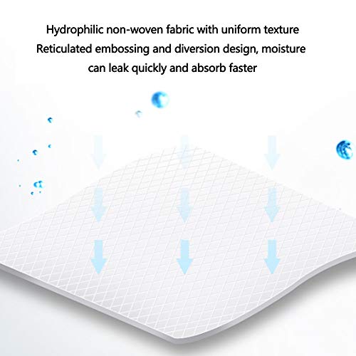 PJDDP Entrenamiento de Mascotas de Carbono y Almohadillas para Cachorros con absorción instantánea de Agua, astringencia de limón, Fibra de carbón de bambú para alfombras,M