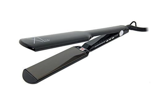 Plancha de Pelo Profesional Titanio XL Placas Extra Anchas Negra (Black) by AGV