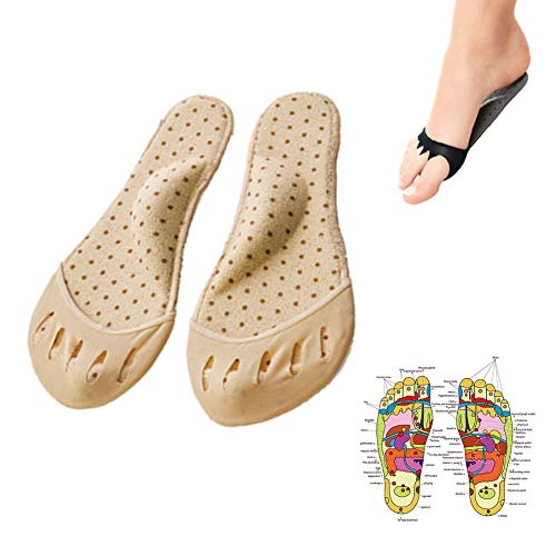 Plantillas ortopédicas con Soporte de Arco, Footactive Comfort - para El Dolor De Talón, Espolones, Fascitis,Beige