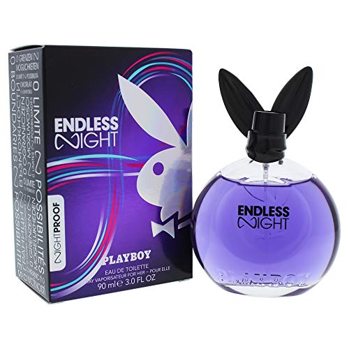Playboy Endless Night 90ml eau de toilette Mujeres - Eau de toilette (Mujeres, 90 ml, Envase no recargable, Pink pepper, Patchouli, Sandalwood, Aerosol, 1 pieza(s))