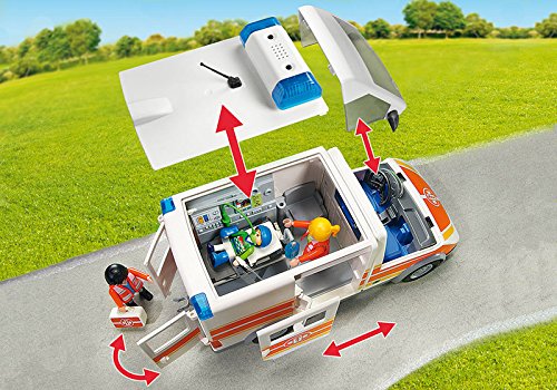 Playmobil - Ambulancia con luces y sonido (66850)