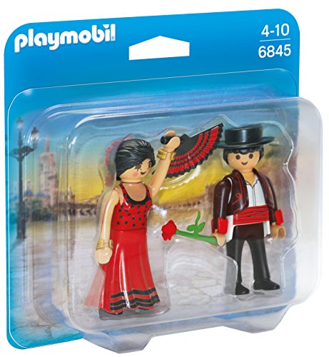 PLAYMOBIL Duo Pack- Flamenco Dancers Duo Pack Bailaores Figura con Accesorios, Multicolor (6845)