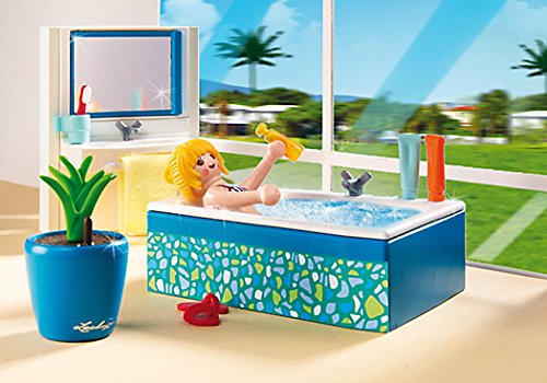 PLAYMOBIL Mansión Moderna Playset baño (5577)