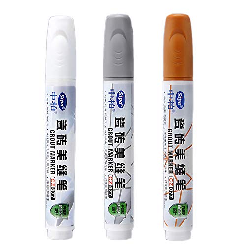 Pluma de lechada blanca / amarilla / gris clara para moldear y restaurar la lechada de azulejos en baños y cocinas