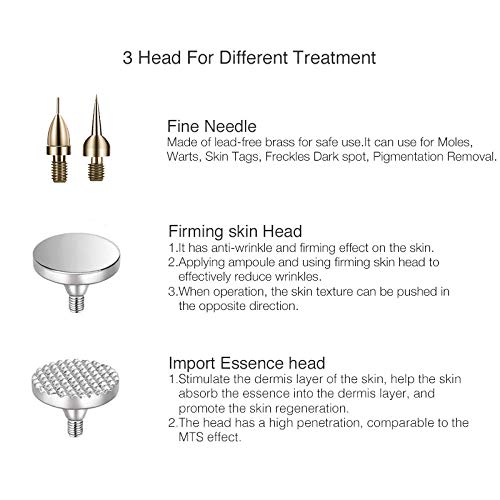 Pluma De Plasma Eléctrica Eliminación De Lunares Removedor De Manchas Oscuras Etiqueta De Verrugas De La Piel Herramienta De Eliminación De Tatuajes Cuidado De La Belleza-Con Caja De Regalo