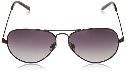 Polaroid PLD 1017/S WJ 003 Gafas de sol, Negro (Matt Black/Grey Sf Pz), 58 Unisex Adulto