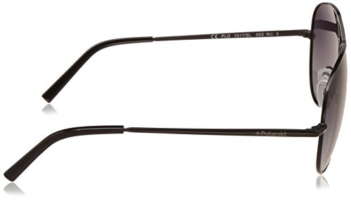 Polaroid PLD 1017/S WJ 003 Gafas de sol, Negro (Matt Black/Grey Sf Pz), 58 Unisex Adulto