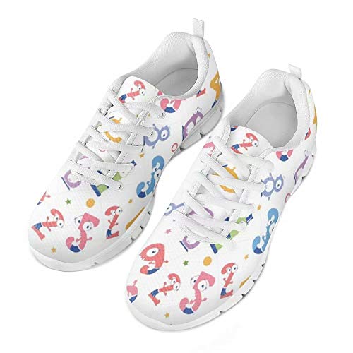 Polero - Zapatillas de deporte para mujer, transpirables, talla 35-48 EU, color, talla 38 EU