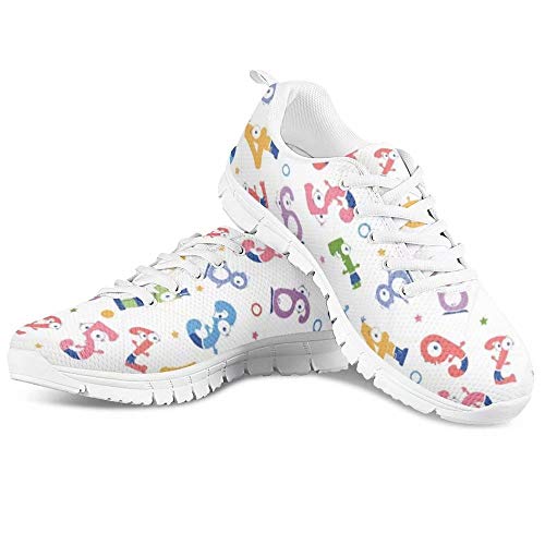 Polero - Zapatillas de deporte para mujer, transpirables, talla 35-48 EU, color, talla 38 EU