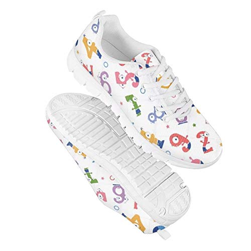 Polero - Zapatillas de deporte para mujer, transpirables, talla 35-48 EU, color, talla 38 EU