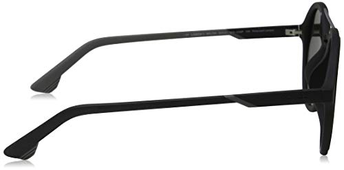 Police Lisbon 1 Gafas de sol, Negro (Rubberized Black & Grey/Grey), 53.0 para Hombre