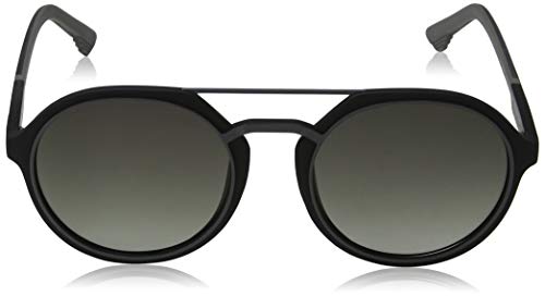 Police Lisbon 1 Gafas de sol, Negro (Rubberized Black & Grey/Grey), 53.0 para Hombre
