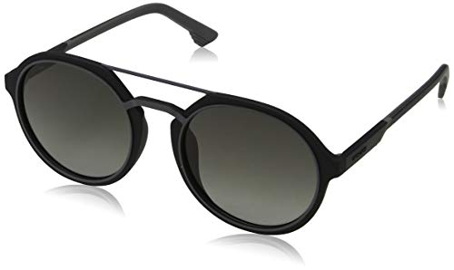 Police Lisbon 1 Gafas de sol, Negro (Rubberized Black & Grey/Grey), 53.0 para Hombre
