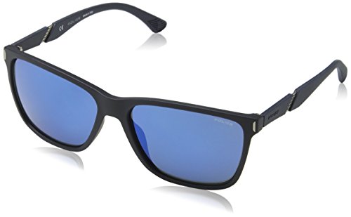 Police SPL529-92EB Gafas, azul oscuro, 58/16/145 para Hombre