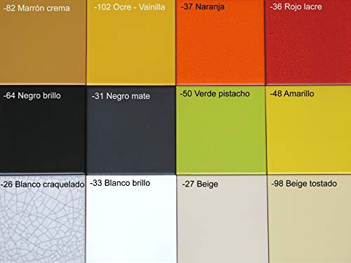 POLONIO - Paraguero de Ceramica Marron de 50 cm - Bastonero de Ceramica para Entrada y Pasillo - Jarron de Ceramica Grande Color Marron Brillo.