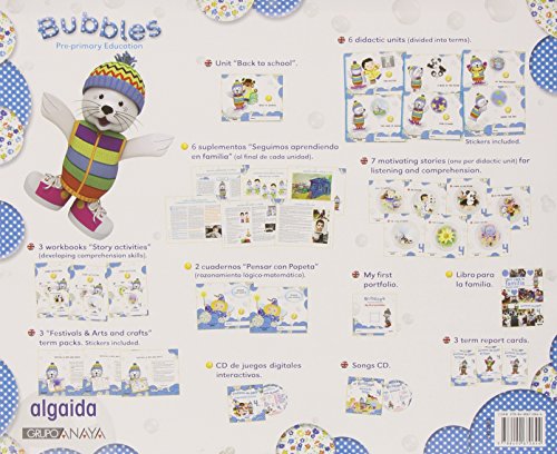 Pompas de jabón. Bubbles age 4. Pre-primary Education - 9788490670644