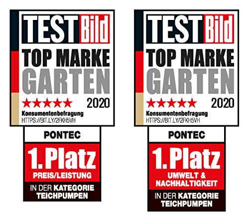 Pontec PondoMax Eco 8000 - Bomba de filtración, 8000 l/h