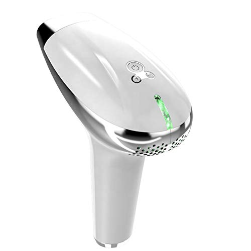 Portátil IPL Depilación sin dolor permanente Mini pelo depilatorio Pata del brazo cara LCD,Plata