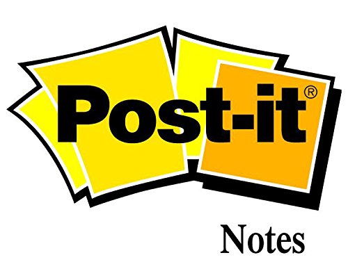 Post-It 2051-U - Papel para notas auto adhesivo (5.1 x 5.1 cm), Color Azul/Verde/Rosa/Amarillo