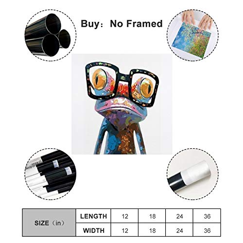 Póster de lienzo de Form Is Wonderful (70 x 70 cm)